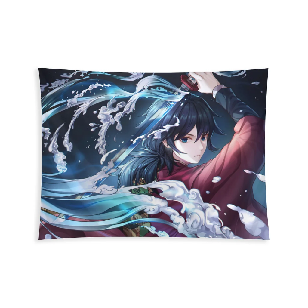 Подвесное одеяло в стиле аниме для украшения гостиной