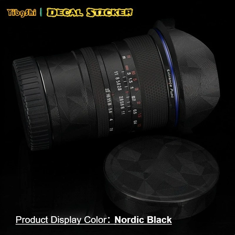 Фото Защитная виниловая пленка-наклейка для объектива LAOWA 12mm F2.8 для креплений RF / EF / F №3