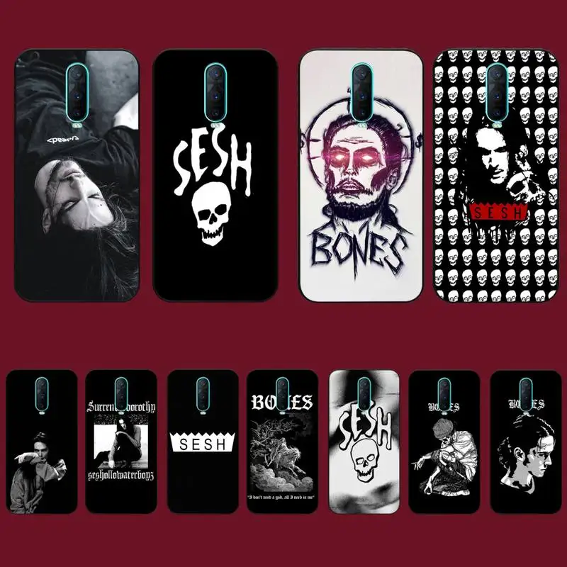 

Bones Rapper Sesh Colorful Cute Phone Case for Vivo Y91C Y11 17 19 17 67 81 Oppo A9 2020 Realme c3