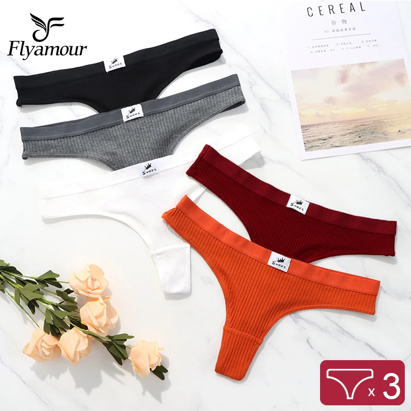 

3 шт., женские бразильские бесшовные трусики-стринги