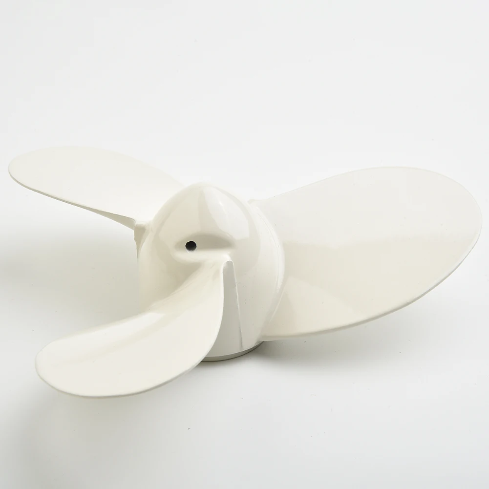 

Durable High Quality Portable Useful Practical Propeller Spare White 55mm Aluminum Alloy For Marine Boat Motor