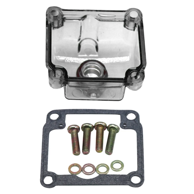 Мотоциклетный карбюратор прозрачный поплавковый масляная чашка базовая крышка