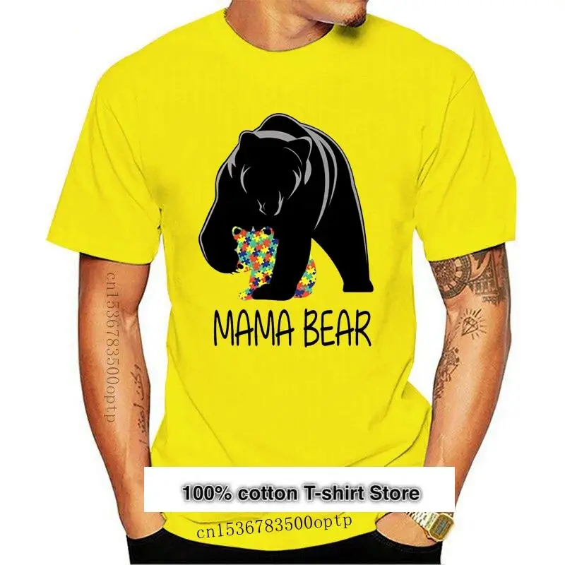 

Camiseta para hombre, ropa para mamá, reconocimiento del autismo, novedad
