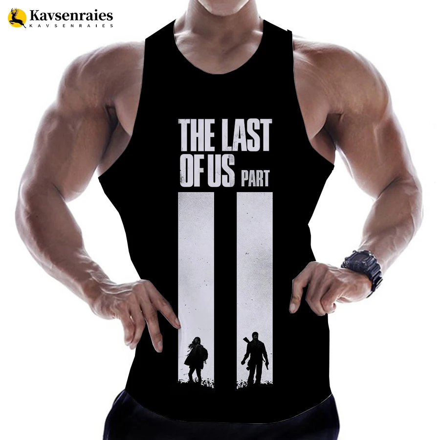 

Fashion Game The Last Of Us 2 3D Printed Tank Tops Men Summer Vest Women Casual Sleeveless T-shirt Hip Hop Oversized Tops 6XL