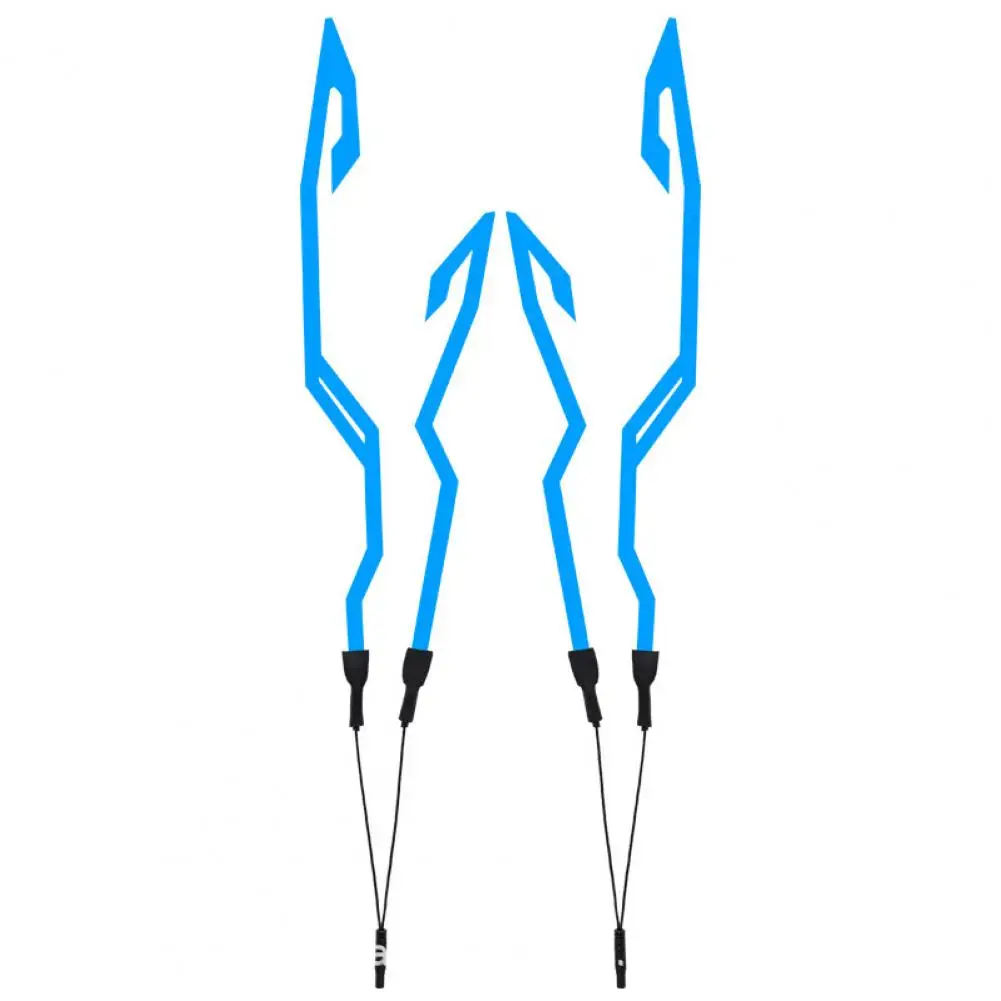 

Полезная светодиодсветодиодный наклейка для езды на шлеме, яркая светильник вая полоса для шлема, удобная Водонепроницаемая светодиодная ...