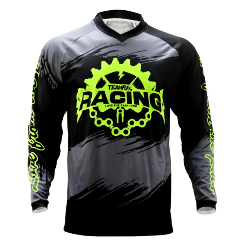 long sleeve biking shirt