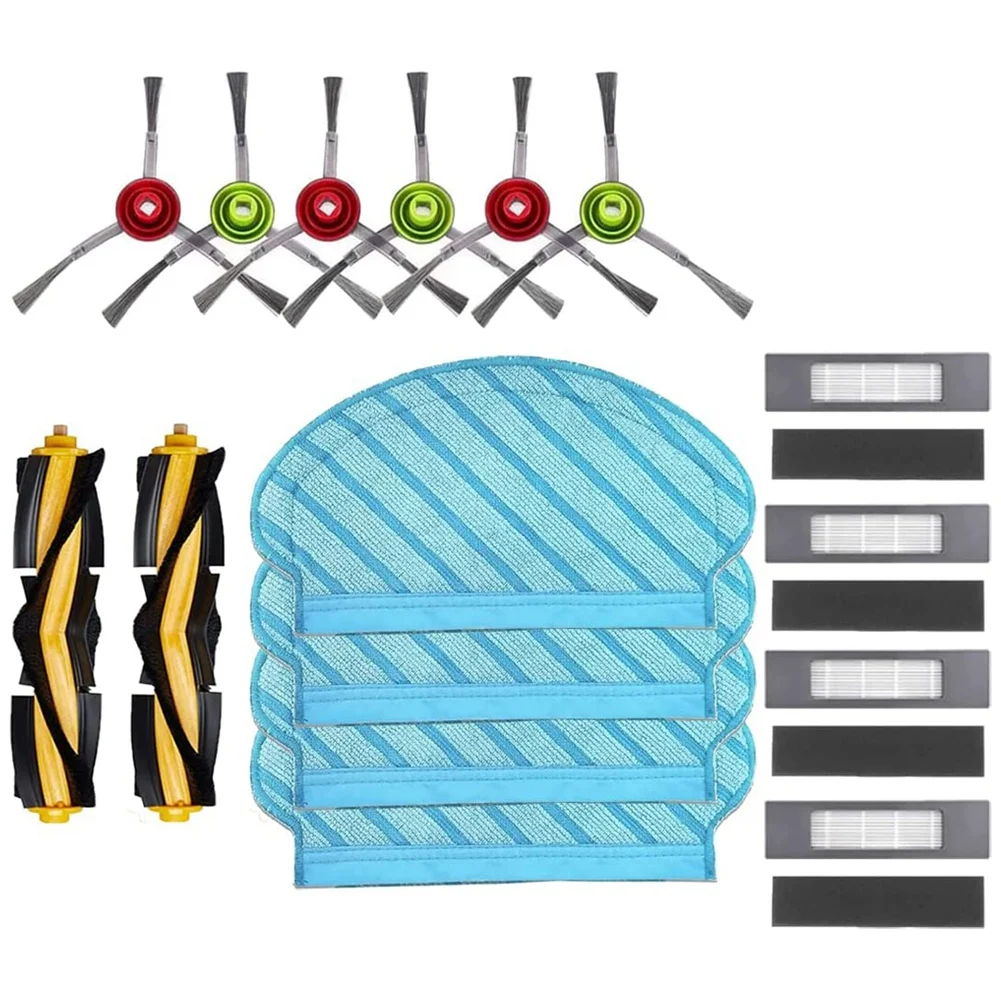 

Запасные части Набор Аксессуаров Для Ecovacs Deebot Ozmo 950 920 N8 Pro N8 Pro + T8 T8 AIVI T8. Max T9 T9 +