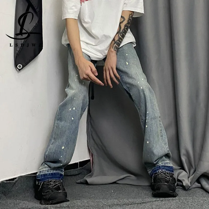 Vintage Jeans Woman High Waist Korean Fashion Denim Women's Pants Straight Leg Jeans Streetwear Female Clothing Y2k Baggy 2022
