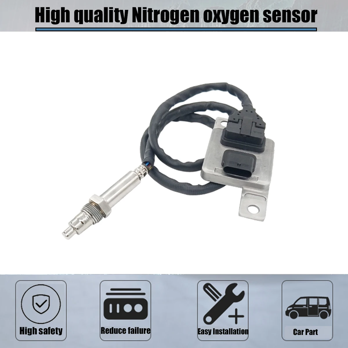 Датчик Nox для VW Volkswagen Touareg 2009-2016 Audi Q7 TDI Prestige Premium Plus 2011 2012 2013 2014 2015 059907807 Г 5WK96685A