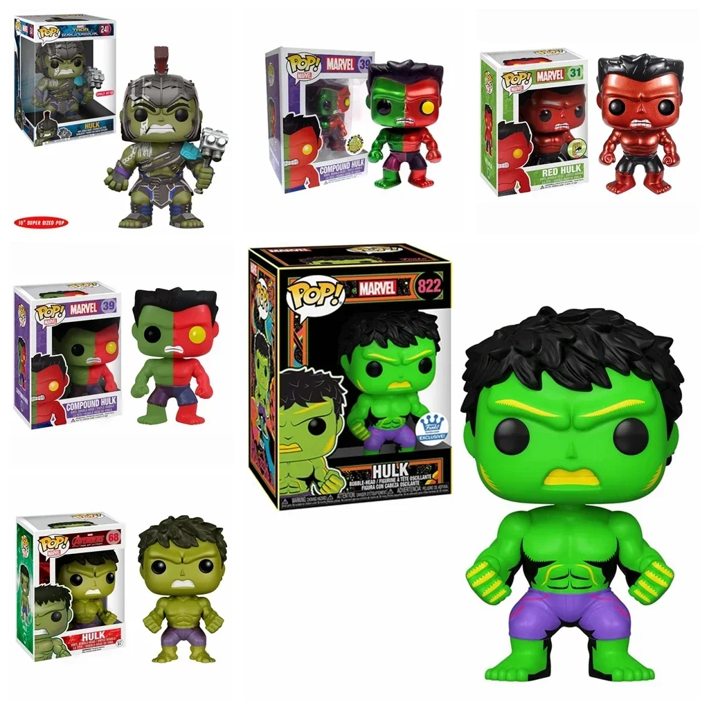 FUNKO POP Марвел Халк 822 #241 #68 # виниловые фигурки игрушки #39 составной (металл) #31