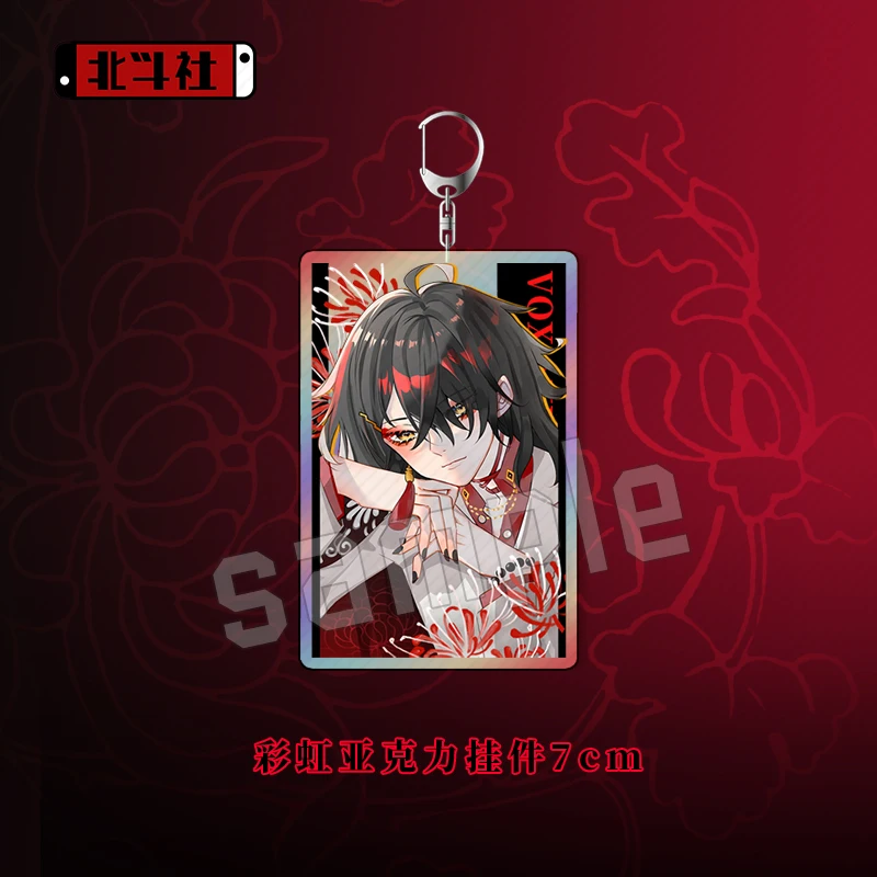 Аниме Рэйнбоу Клаб Люксием Вокс 7 см акриловый брелок 5,8 см двойной флэш значок 18х6 см крестик лазерный билет брошь аксессуары.