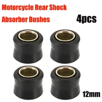 42pcs 12mm motorcycle rear shock absorber rubber bush suspension universal black brand new shock absorber bushes