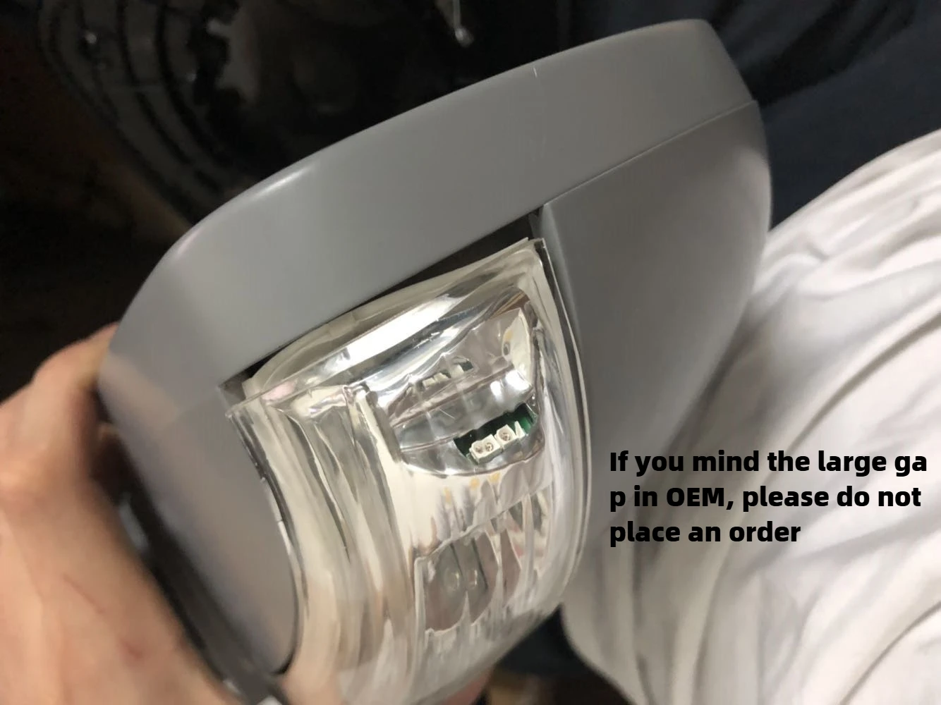 1 шт. для Chevrolet Crptivr фонарь зеркала заднего вида указатель поворота