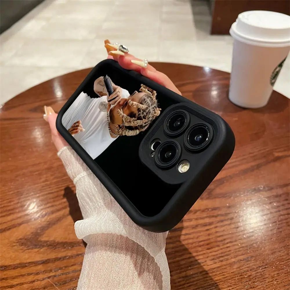 Рэпер Z-Zola MINISO чехол для телефона с лестницей глаз Iphone 11 12 13 14 15 16 Pro PLUS PRO MAX