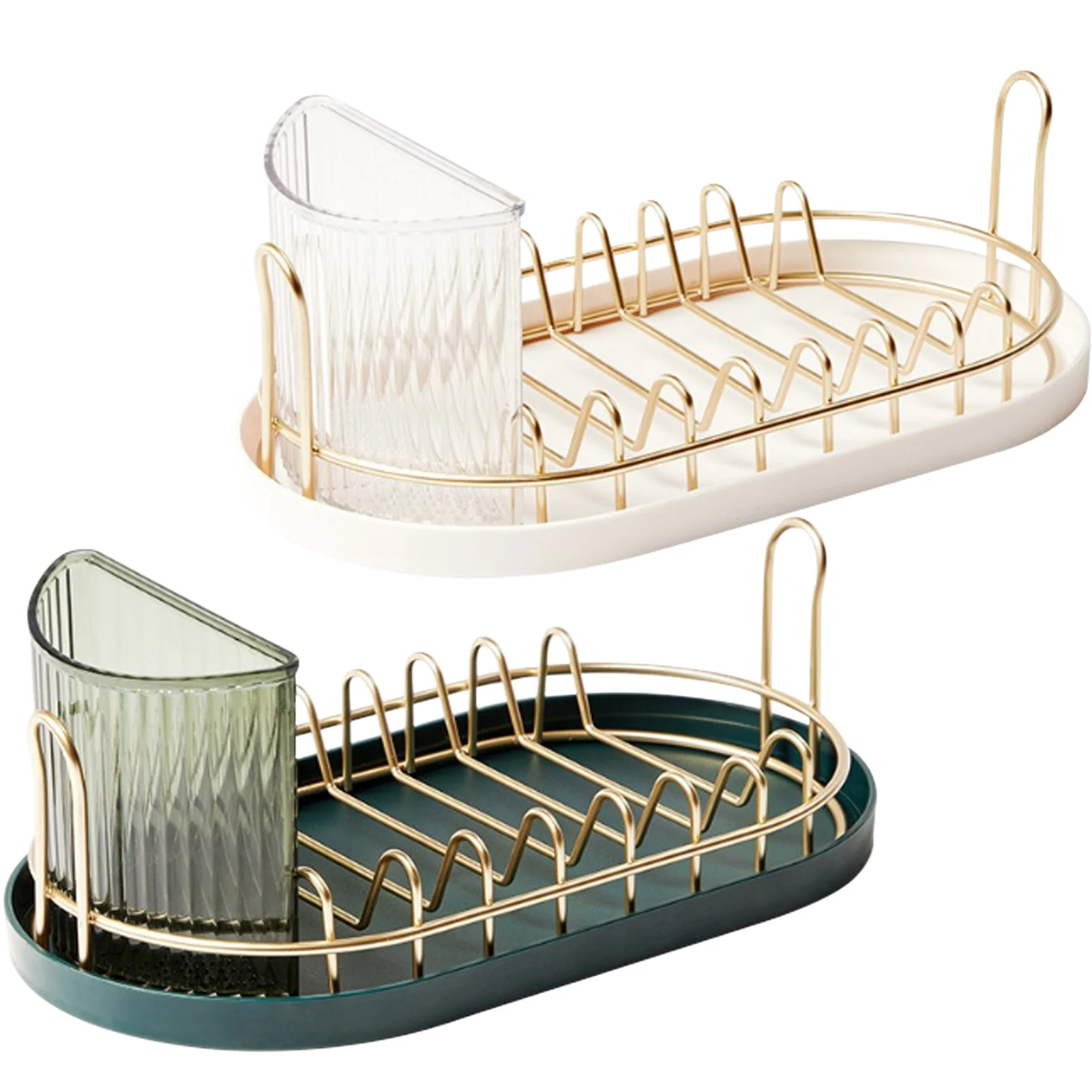 

New Dish Rack Kitchen Storage Holder Drainer Bowl Tableware Plate Portable Drying Rack Home Shelf Dinnerware Organizer