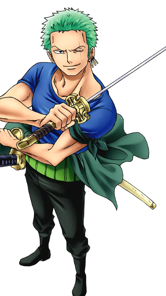 

Roronoa Zoro Katanas Kawaii One Piece водостойкая аниме наклейка на автомобиль 3 ",6",8 "3 размера на выбор.