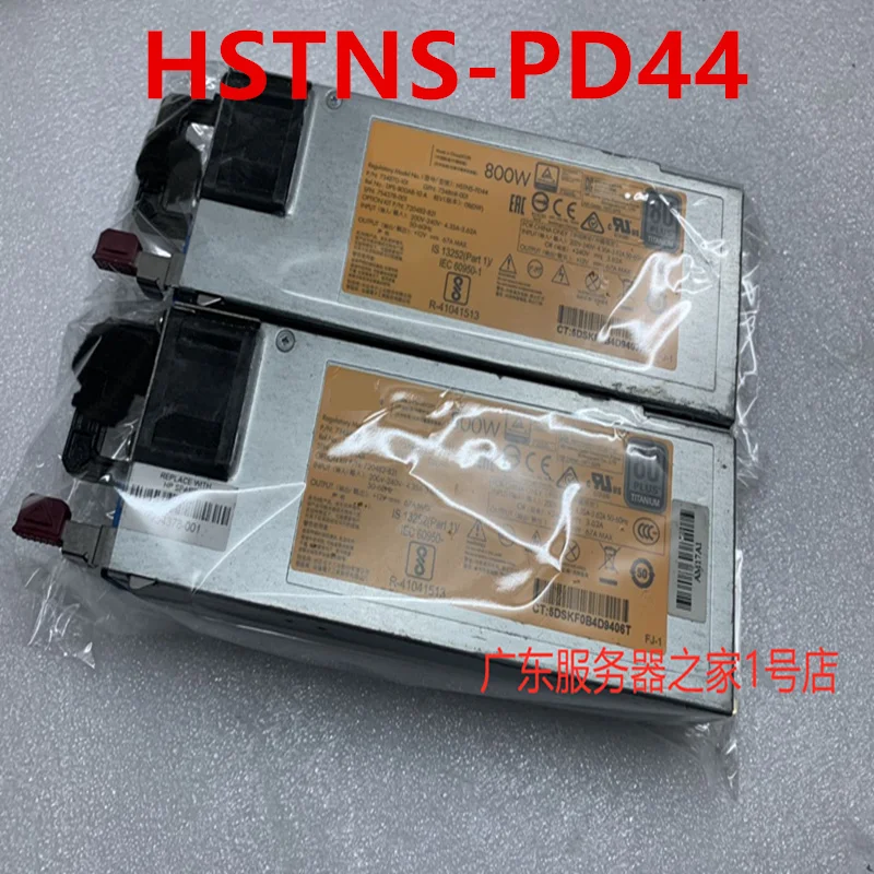 

Original Almost New PSU For HP G9 800W Power Supply HSTNS-PD44 734870-101 720482-B21 734868-001 754378-001 DPS-800AB-10A