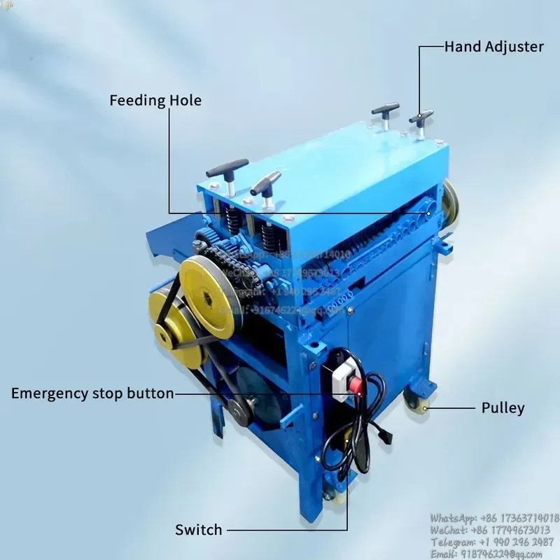 Фото Высококачественный автоматический станок для зачистки медного кабеля V-KOB, хит продаж в Китае от Vaner Machine №4
