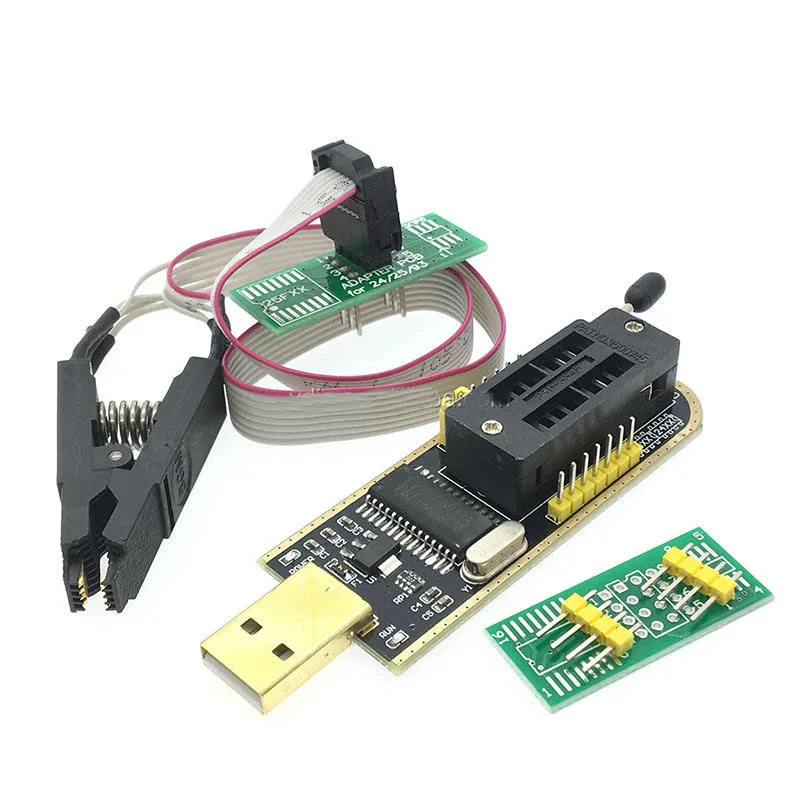 Программатор USB CH341A 24 25 серия EEPROM Flash BIOS DVD USB программатор с программным обеспечением и драйвером (C1B5) датчик