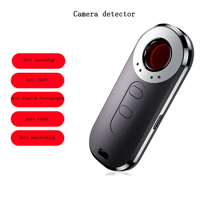 

Laser Detection USB Charging Vibration Induction AK400 Wireless Infrared Detector Hotel Anti Theft Camera Tracking Monitoring