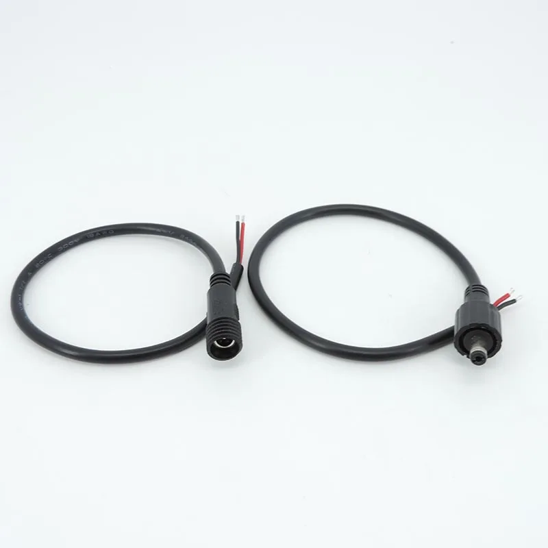 5 шт./лот DC 5x2 1 мм IP68 водонепроницаемый 18AWG 7A штекер и гнездо 2-контактный адаптер