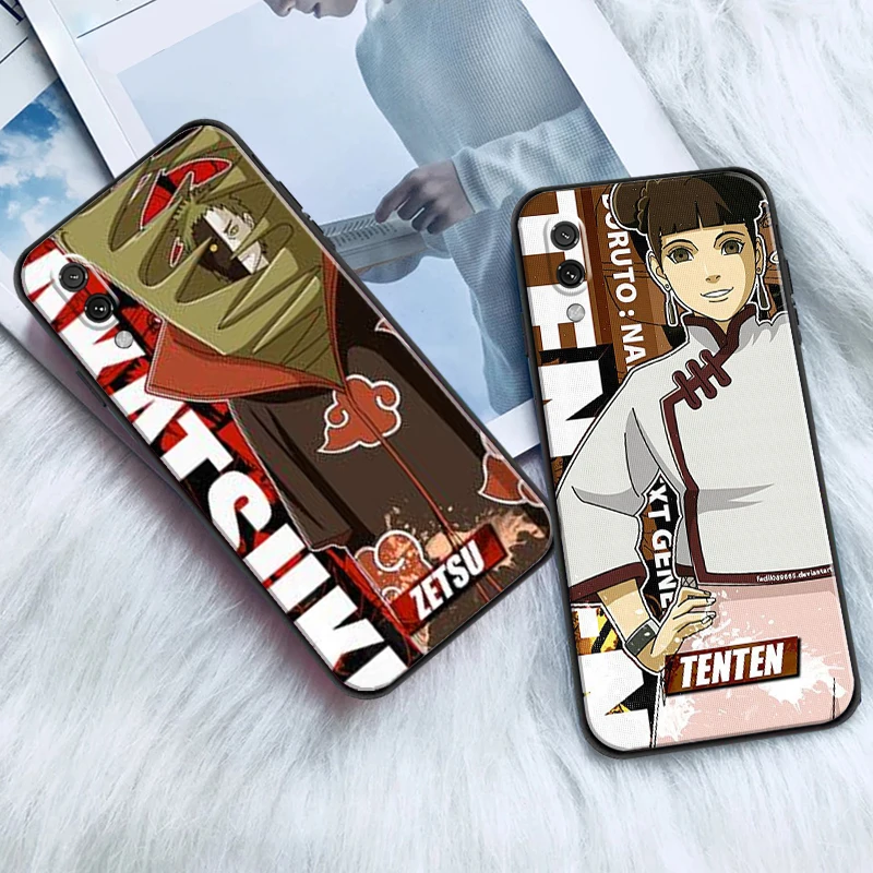 

Bandai NARUTO Comics For Xiaomi Redmi 10 Note 9 10 Pro 5G 9T 10S Phone Case Black Carcasa Silicone Cover Back Soft