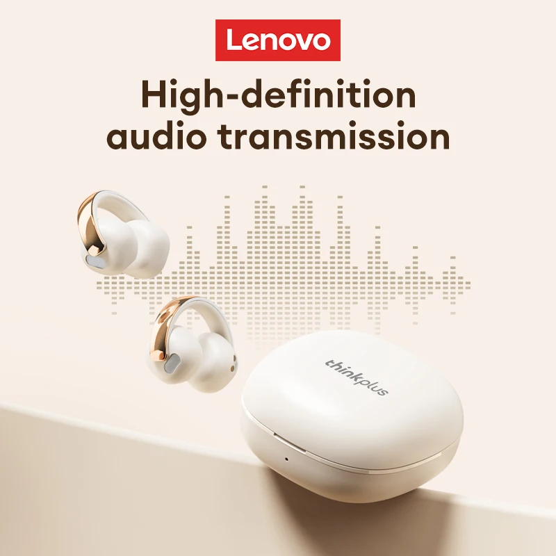 Оригинальные беспроводные Bluetooth 5 4 наушники Lenovo LP38 TWS зажим для ушей умные с