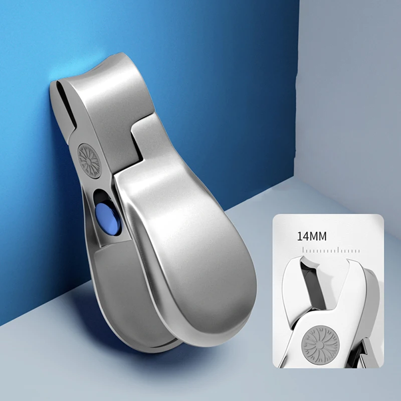 

Mini Large Opening Sharp Nail Clippers Stainless Steel Anti Splash Nail Clippers Powder Die Cast Small Nail Clippers