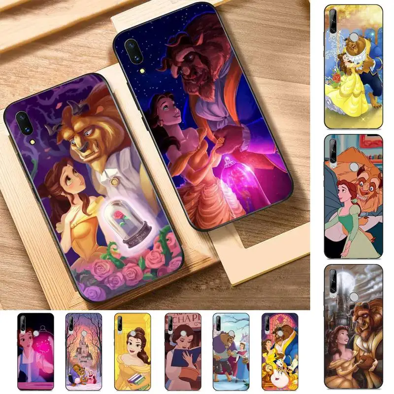 

Disney Beauty and the Beast Phone Case for Huawei Y 6 9 7 5 8s prime 2019 2018 enjoy 7 plus