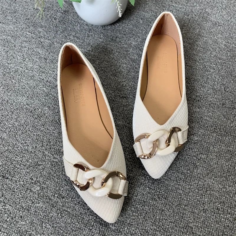 Женские туфли на плоской подошве без застежки размеры 31-44