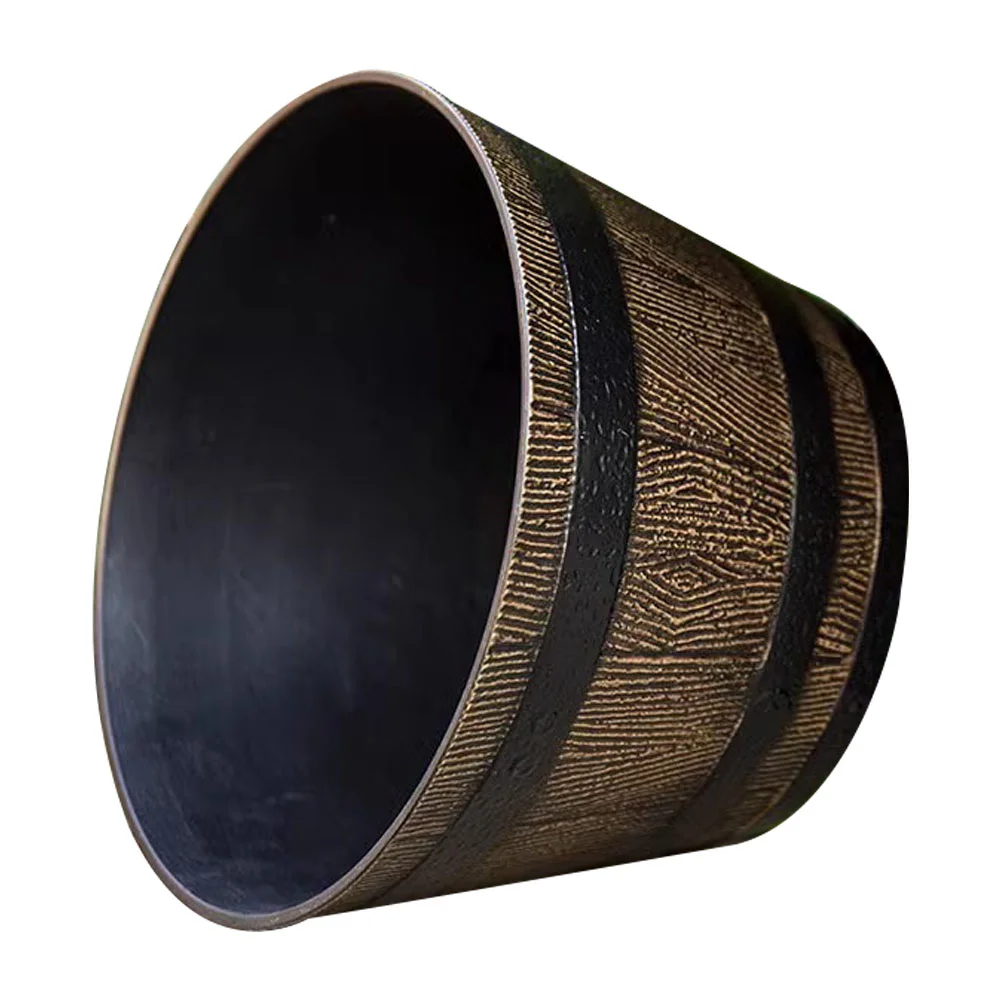 Садовые цветочные горшки для уличных растений бонсай кашпо из смолы винтажный