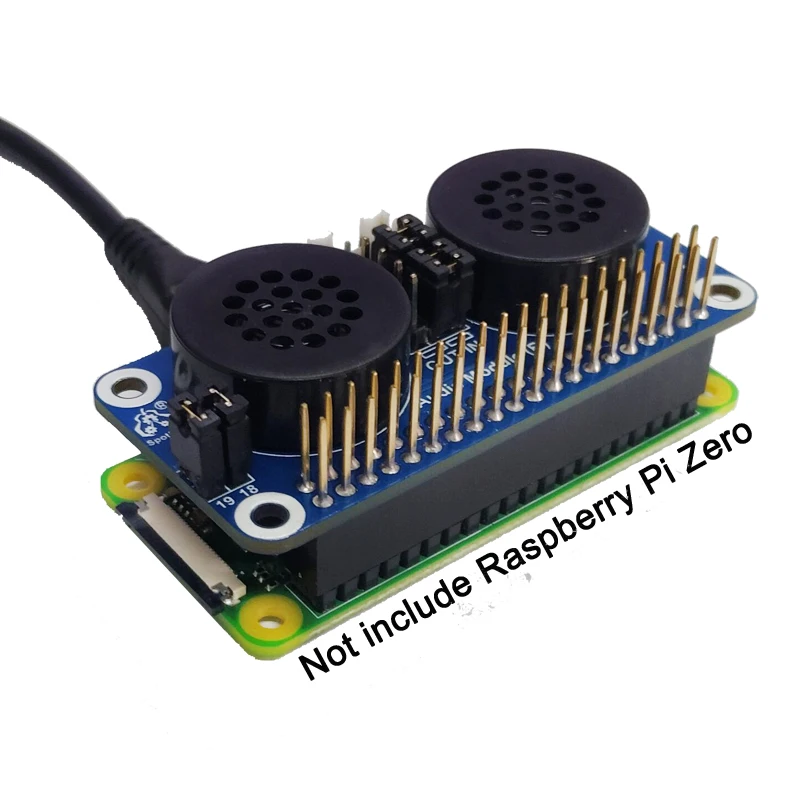 Raspberry Pi 4B/3B/Zero Плата расширения динамика PWM звуковая карта GPIO усиление звука |