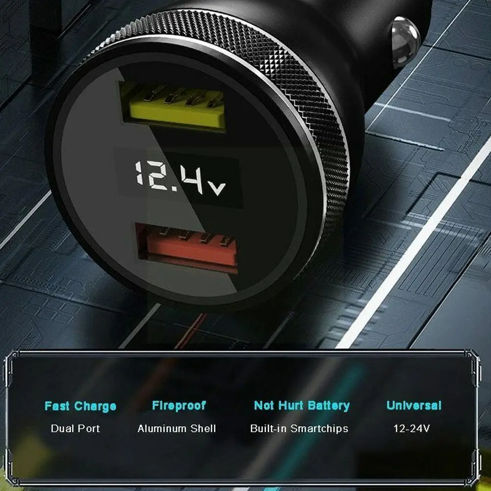 

65W USB Car Charger 2.0 SuperDart 22.5W 6.5A Phone Phone USB Charger Charging Car L8K6