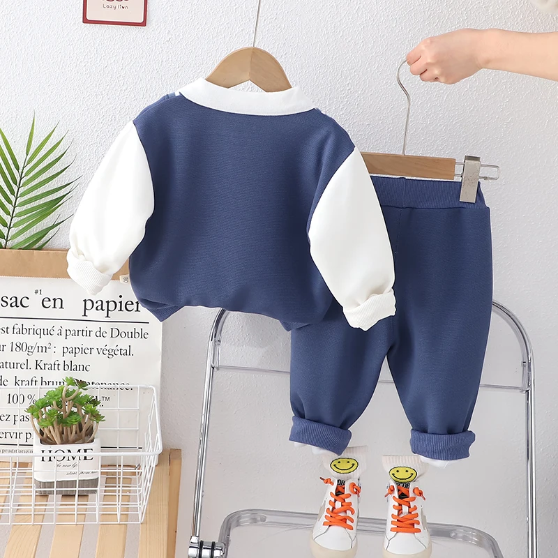 Весенне-осенний Новый ветрозащитный Детский костюм для отдыха в колледже