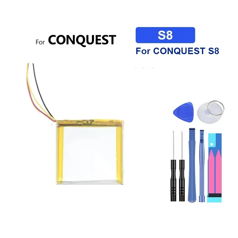 Сменный аккумулятор 5000 мАч/8000 мАч для портативных аккумуляторов CONQUEST S6 S8 S12