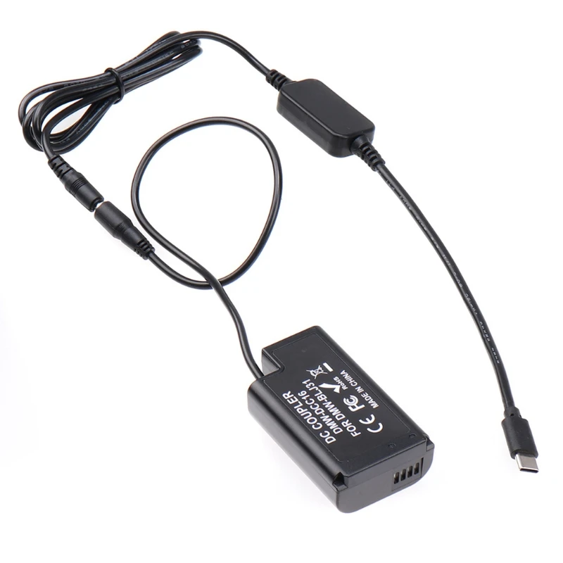 

Портативный Манекен-аккумулятор DMW‑ BLJ31, адаптер питания для камеры DMW‑ DCC16, совместимый с блоком питания камеры S1/S1H/S1R