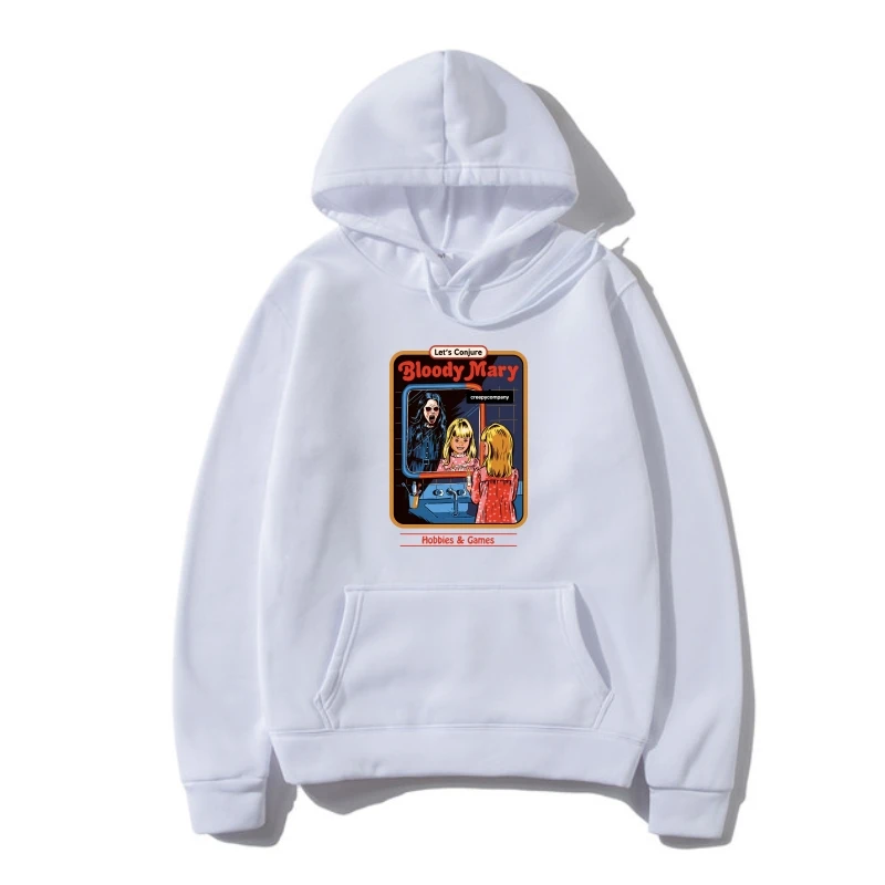 

Теплая мужская хлопковая толстовка с капюшоном Let conite Bloody mary Ringer Hoodys