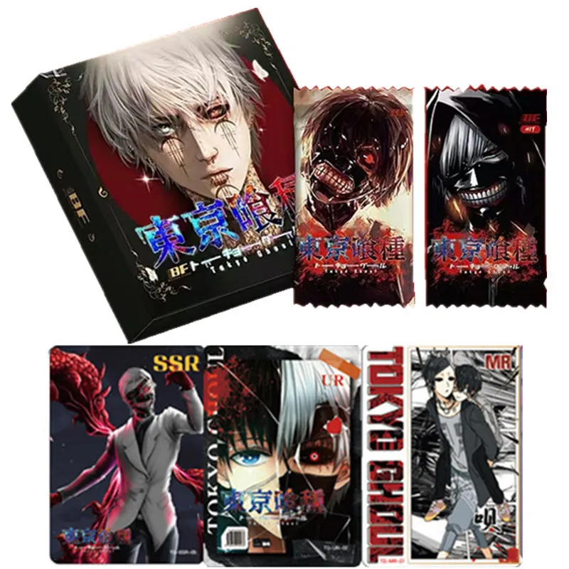 

Japan Anime Tokyo Ghoul Series Peripheral Card Box Collection Animation Protagonist Rare Diamond Duke Card Toy For Children Gift