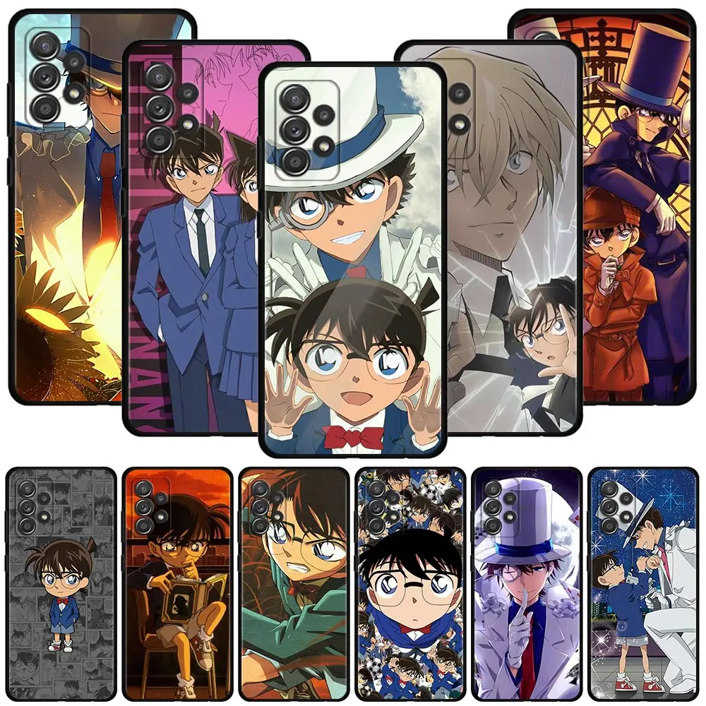 

Detective Conan Japan Anime Phone Case For Samsung Galaxy A72 A12 A52 A51 A71 A21s A02s Cover A32 A11 A31 A41 A52s A22 A13 A03s