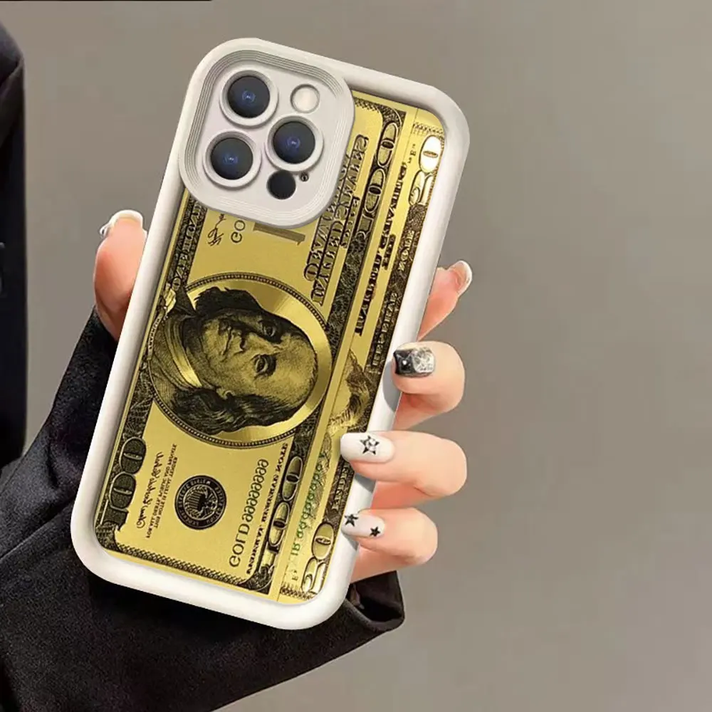 Роскошный чехол для телефона с изображением доллара США ДЛЯ VIVO Y100 Y93 Y91 Y81 Y78 Y77 Y76 Y75