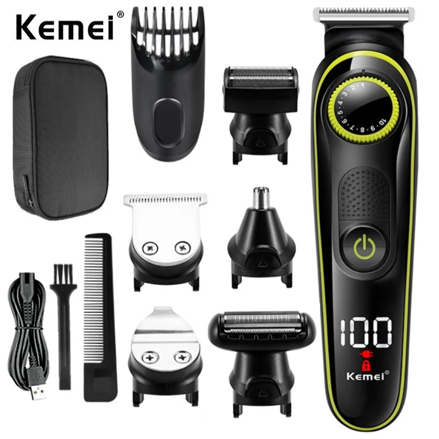 Men's Razor Nose Trimmer Km-696 Hair Clipper