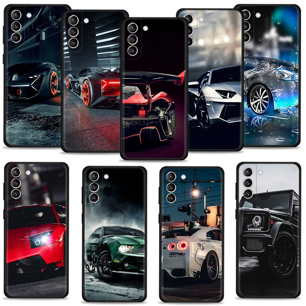 Sports Cars Male Men Trend Fashion For Samsung S7 S9 S21 Plus S8 S10e S22 Ultra 5G S20 FE 2022 S10 Phone Case