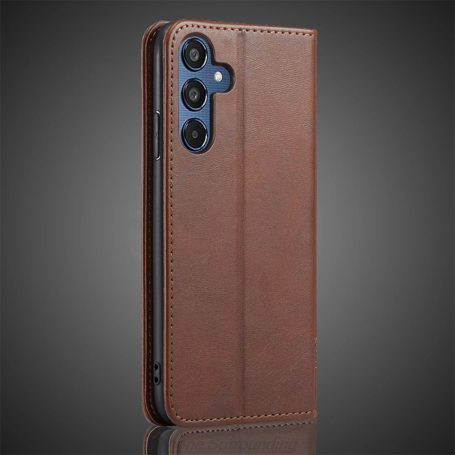 Кожаный чехол для Samsung Galaxy M35 5G M356B/DS флип-чехол с держателем карт кобура магнитный