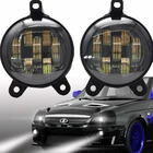 2 шт. 3,5 дюйма Противотуманные фары в сборе Сверхъяркие 12 В светодиодные противотуманные фары ангельские глазки для lada Priora Oasis Gazelle Россия автомобиль