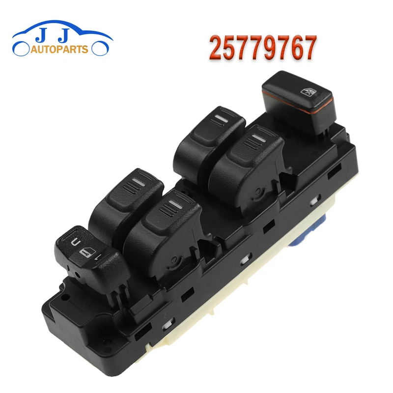 

New 25779767 Front Left Side Master Power Electric Controller Window Switch For GMC Canyon Chevrolet Colorado Hummer H3 H3T