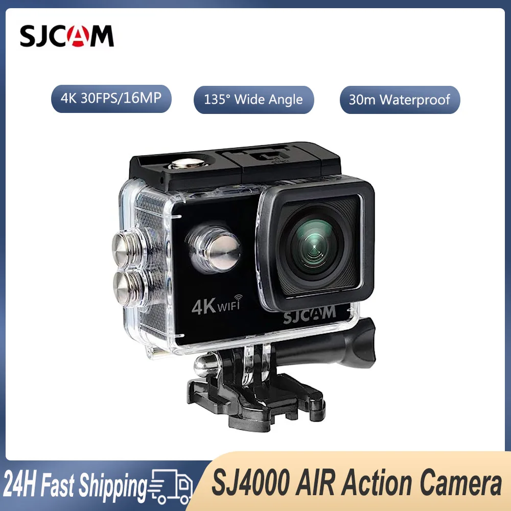 Экшн-камера SJCAM SJ4000 Air 4K 30PFS 1080P с 4-кратным увеличением