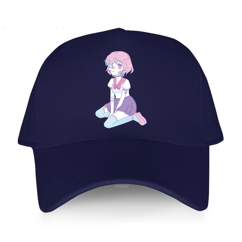 

Новые тренды Регулируемая шапка мужские бейсболки для гольфа грустная девочка yami kawaii унисекс дышащие шапки Рыбалка взрослая солнцезащитна...