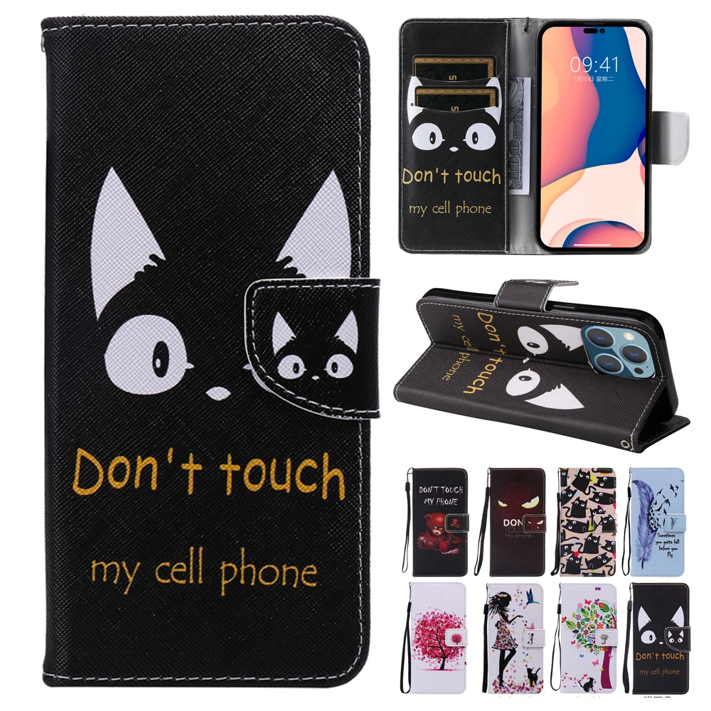 

Phone Cases For iPhone 14 Max 13 12 11 Pro 13 Mini XR X S XS Max 10 7 8 6 6s Plus 5 5s SE 2022 SE3 SE2 2020 SE2016 Wallet Cover