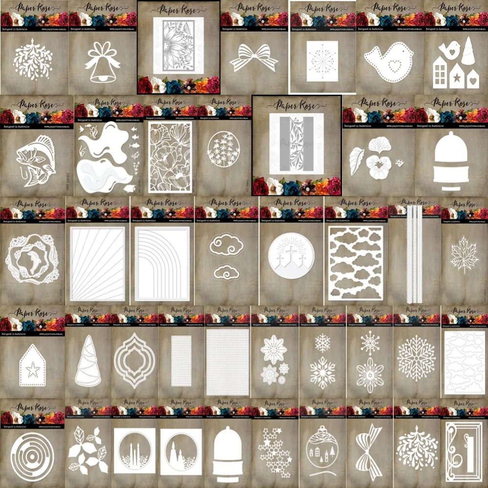 Рождественская большая распродажа металлическая рамка для резки штампы 2024 новые