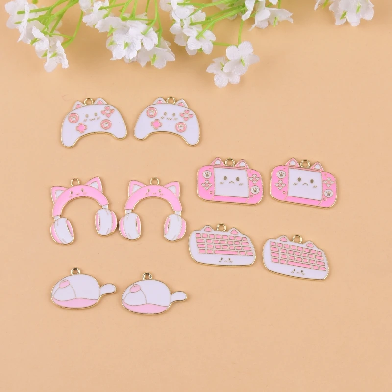 10 шт./упаковка металлические подвески для серёжек и ожерелий